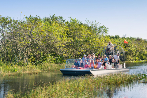 Halvdag Everglades Airboat Tours och transport