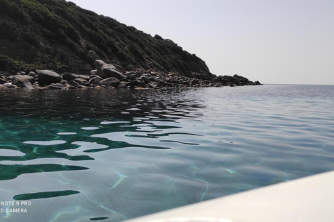 Cagliari: Devil’s Saddle Boat Tour with 4 Stops and Prosecco Cagliari: Sunset Boatour,Last Dive at Devil's Saddle eDrinks