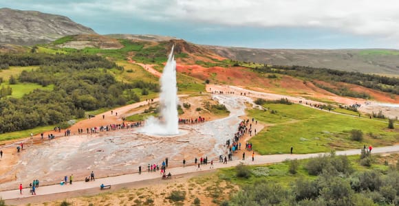 Golden Circle and Kerið Crater Small Group Tour