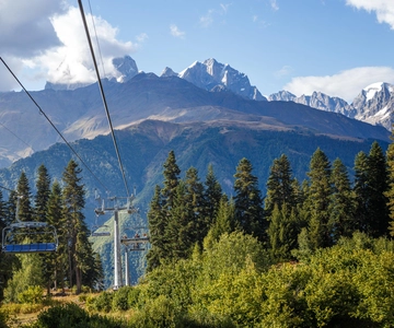A shared transfer to Batumi from Mestia