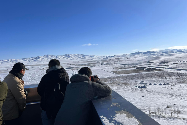 1 journée de visite de la statue de Chinggis khan, du parc national de Terelj