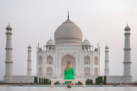 Taj Mahal Sunrise, Agra Fort & Baby Taj Tour (All-Inclusive) From Agra: Tour with Car, Driver and Guide Only