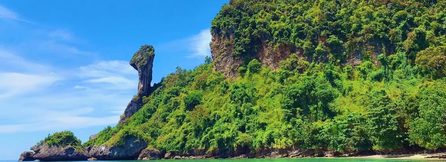 Krabi : tour en bateau à longue queue des 4 îles avec déjeuner