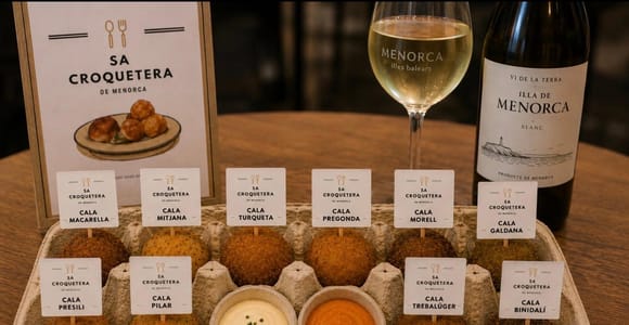 Menorca in Croquettes: Gourmet Food Tasting and Pairings