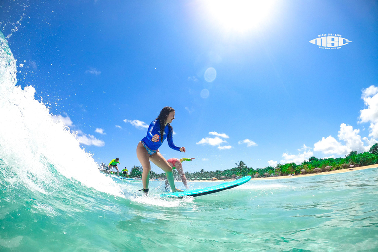 Punta Cana: Macao Surf Camp Private Surfing Lesson w/ Pickup