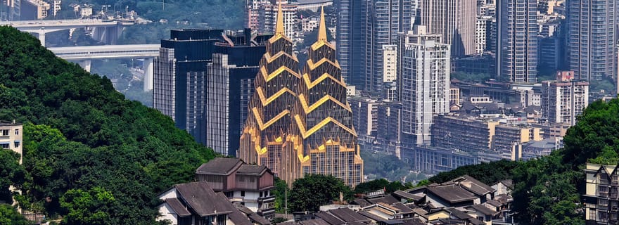 Chongqing : visite des quartiers historiques, du temple et de la montagne