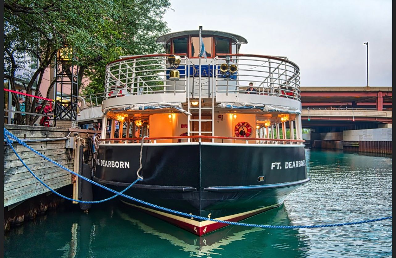 Chicago River: 1,5-stündige geführte Architektur Riverboat Tour