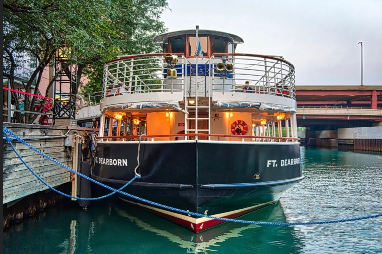 Chicago River : 1,5 heure d'excursion guidée en bateau d'architecture