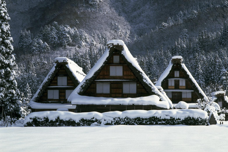 Nostalgisk busstur i Shirakawa-go AM