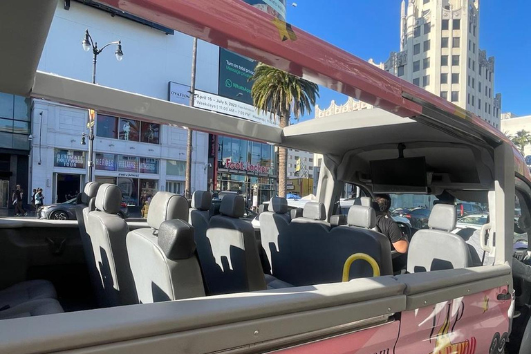 Los Angeles: tour in autobus delle case delle star e delle scene dei film (1,5-2 ore)