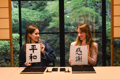 Tokyo: Private Calligraphy and Meditation with a Monk