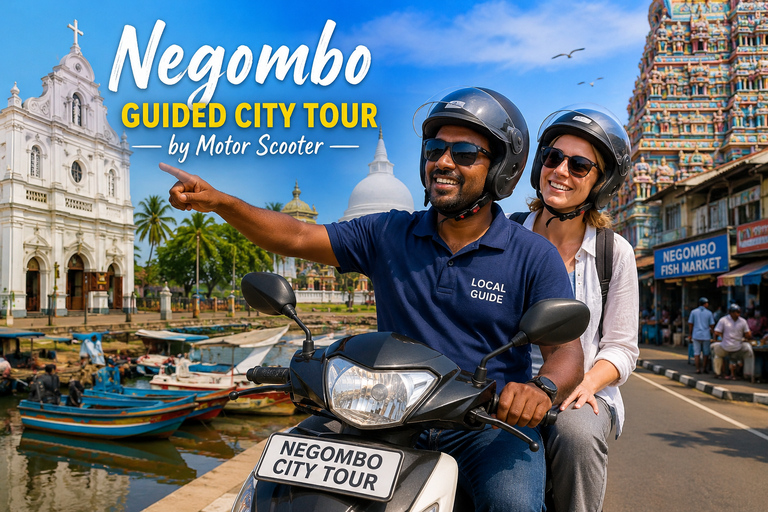 Negombo City Tour with Local Guide, Pickup & Ticket Included Negombo City Tour By Tuk-Tuk with Local Guide
