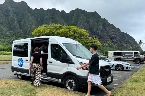 Oahu: Circle Island Tour on a full day or two half days NORTH LOOP - Half-Day: North Shore and Island Flavors.