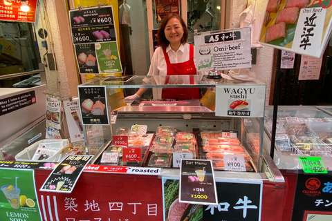 Tsukiji Fish Market+Lunch +Asakusa Tea +Akiba Maid Cafe tour