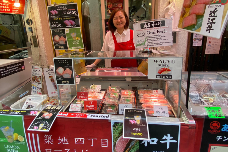 Tsukiji Fish Market+Lunch +Asakusa Tea +Akiba Maid Cafe tour