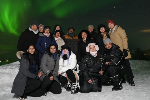 Tromsø: English/Spanish Aurora Pathfinder Tour with Photos Tromsø: English/Spanish Aurora Hunting Private Minibus Tour