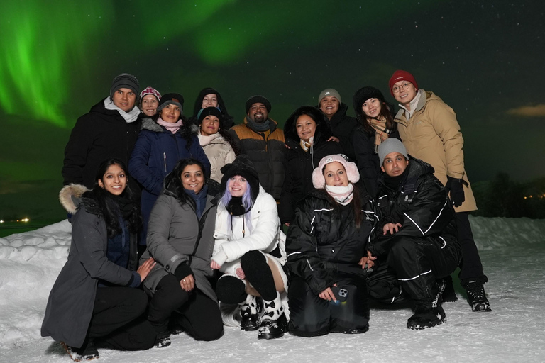 Tromsø: English/Spanish Aurora Pathfinder Tour with Photos Tromsø: English/Spanish Aurora Hunting Private Minibus Tour
