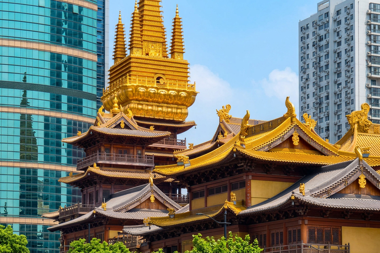 Shanghai: Jing'an Temple Entry Ticket (Optional Guided Tour) 1.5-Hour Small-Group Guided Tour (Entry&Blessing Experience)