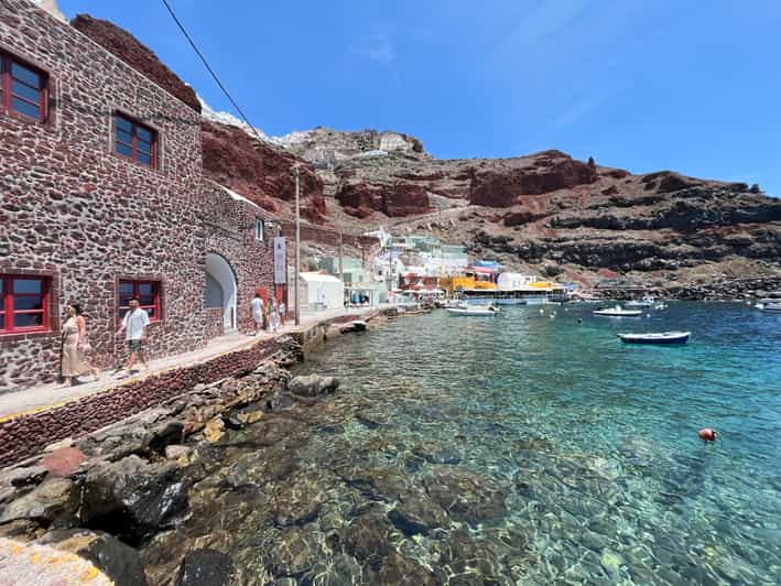 Vanuit Rethymno Dagtocht Naar Santorini Per Boot Getyourguide