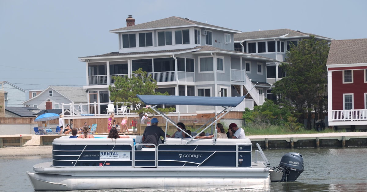 Dewey Beach Pontoon Boat Rental GetYourGuide