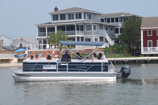 Visit Dewey Beach Pontoon Boat Rental in Dewey Beach, Delaware