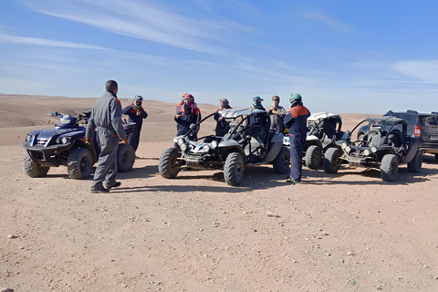 Marrakech : Mit dem Buggy durch die Wüste des Palmenhains fahren