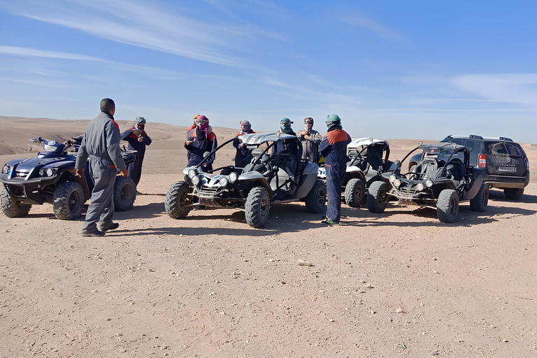 Marrakech : Buggy rijden in de woestijn van de palmbomen