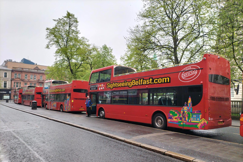 Belfast: rundtur med hop-on hop-off-buss Belfast Open Top Bus TourBelfast: Hop-On Hop-Off Belfast Open Top Bus Tour