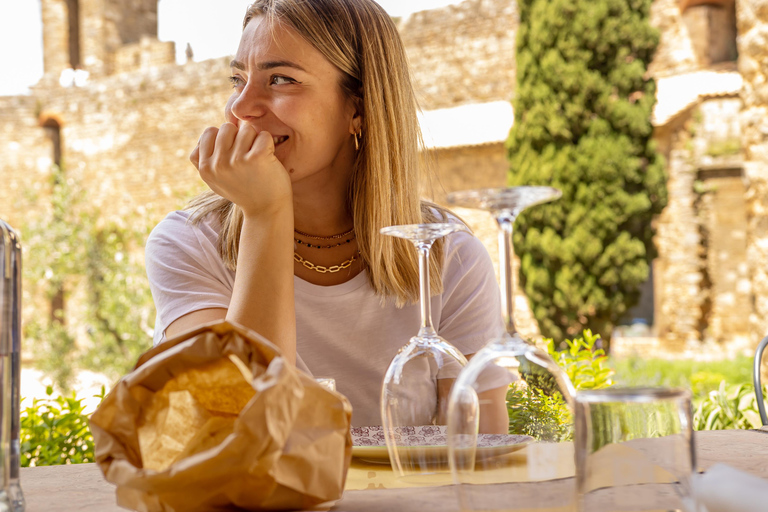 Florence: Monteriggioni & Val d'Orcia Optional Wine Tasting Classic Option in Portuguese