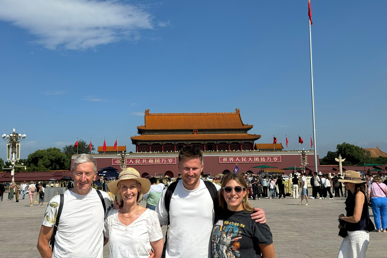 Beijing Mutianyu Great Wall&ForbiddenCity All Inclusive Tour Professional guide tour pick up from city