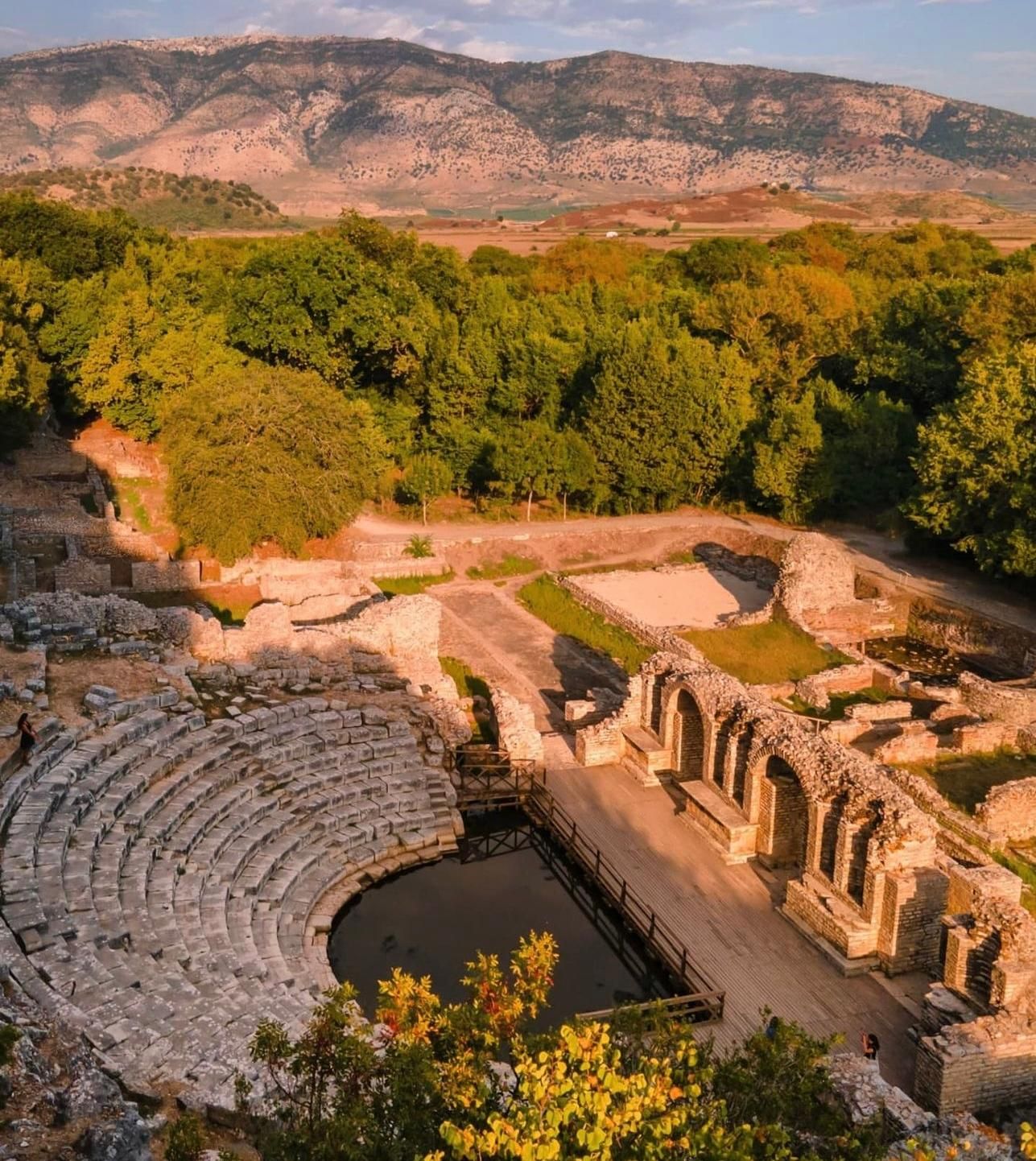 Ab Saranda: UNESCO-Stätte Butrint – Blaues Auge – Burg Lekursi – Ksamil