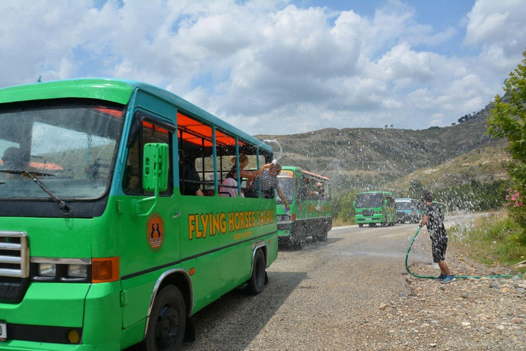 Green Canyon by Cabrio Bus w/ Boat Tour & Lunch from Alanya