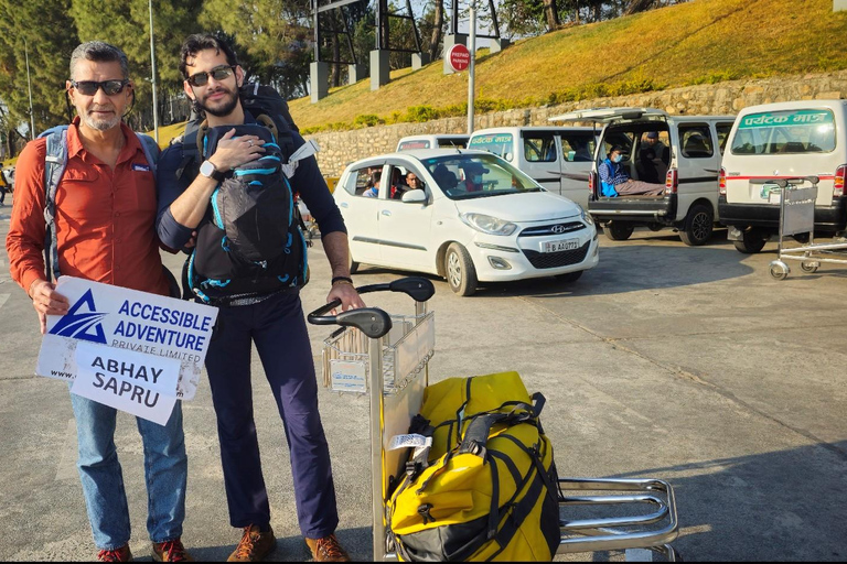 Kathmandu: Luchthaventransfers (haal- en brengservice van de luchthaven)Aankomst 's nachts