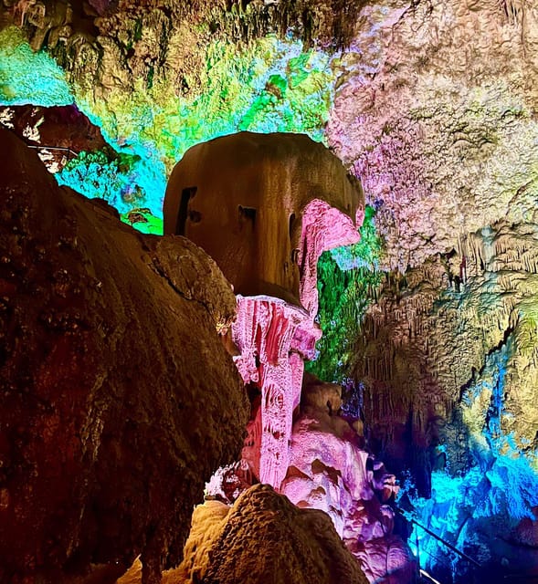 Canelobre Caves + Busot Sightseeing Tour with Transport