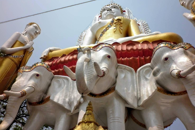 Biggest Ganesh, Pink Ganesha, Wat Paknam Cultural Day Tour Private Tour with Guide