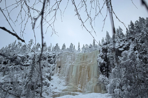 Rovaniemi to Ruka Roller Coaster & Korouoma Canyon Waterfall