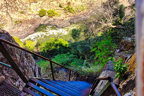 Guided Hike under the Bridge into the Zambezi Gorge Victoria Falls: Gorge Hike under the Bridge