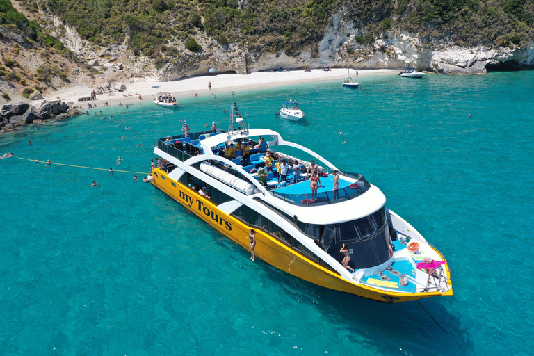 MyTours - Zakynthos: Shipwreck Beach & Blue Caves Boat Tour
