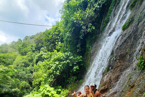 From San Salvador: Juayua Waterfalls Hike and Swimming pool