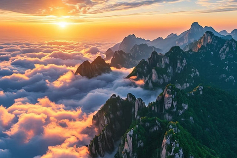 Shandong Mount Tai: Hongmen Gate Hiking Pass