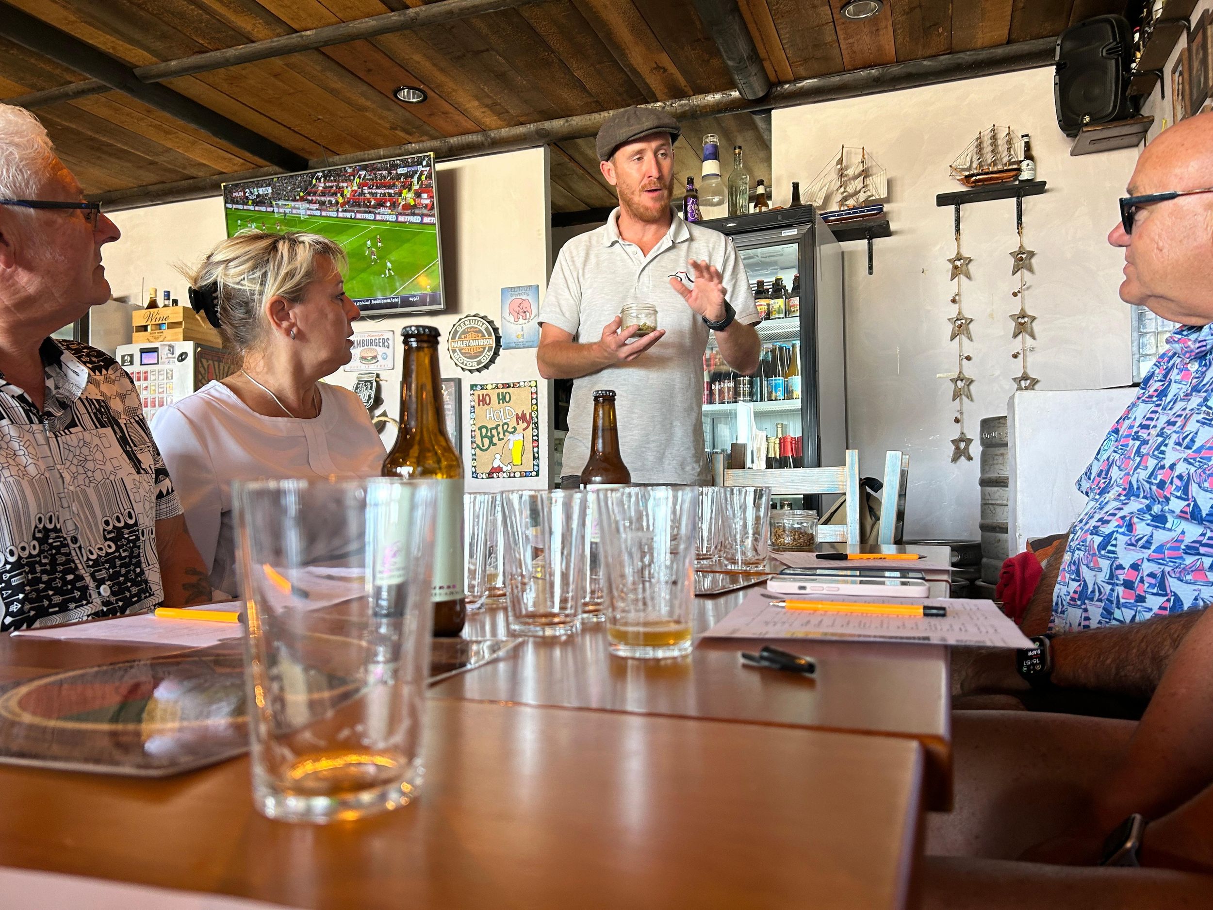 Puerto del Carmen: Geführte Craft-Bier-Verkostung mit Brauer