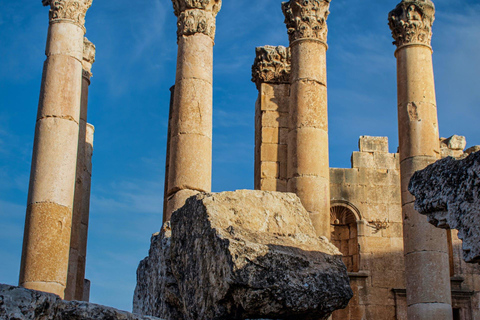 Från Döda havet :Jerash och Amman heldagsturResa med endast transport