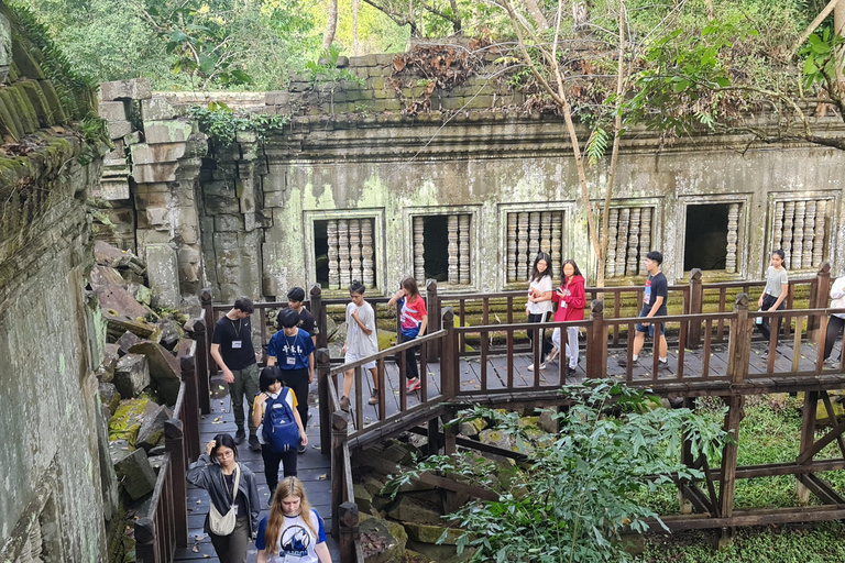 Siem Reap: Beng Mealea Temple and Kompong Khleang Tour