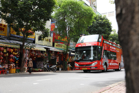 24H-SAIGON-CHO LON TOUR DE LA CIUDAD - HOP ON - HOP OFF AUTOBÚS TURÍSTICO