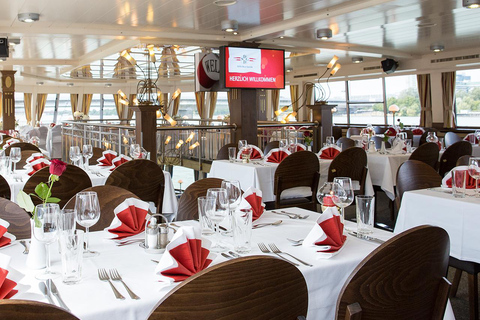 Vienna: Heurigen Cruise with Viennese Songs and Buffet