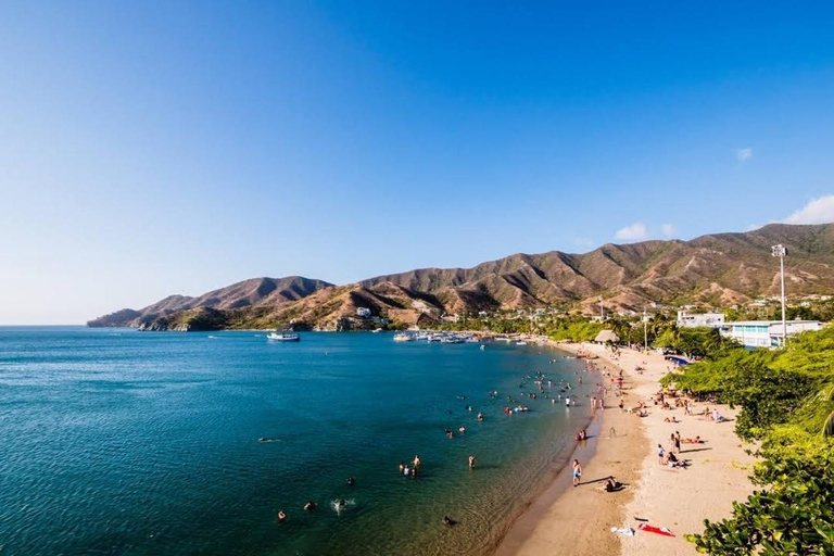 SANTAMARTA: TOUR Remanso, Taganga, Playa Grande Almoço e Snorkel IncluídoSANTAMARTA: TOUR Remanso, Taganga, Playa Grande Almoço e mergulho com snorkel incluídos