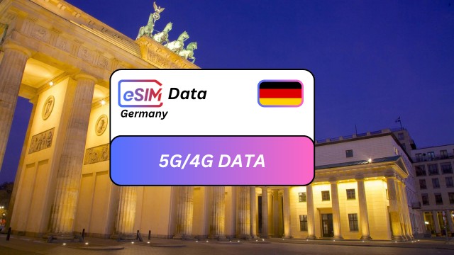 Berlin: Germany eSIM Tourist Roaming Data Plan