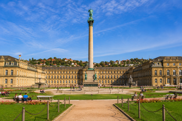 Stuttgart: Guided Walking Tour with Eugensplatz Viewpoint