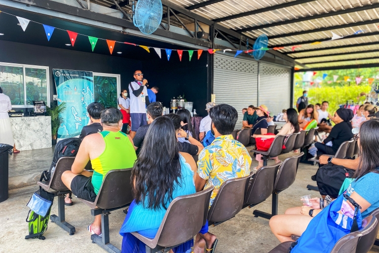 Phuket : Maya, Phi Phi et Bamboo Island avec déjeuner buffetExcursion d'une journée à partir du lieu de rendez-vous, à l'exclusion des droits d'entrée dans les parcs nationaux
