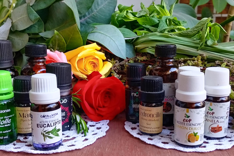 Workshop für natürliche Parfüms in Arequipa mit ätherischen Ölen aus Peru